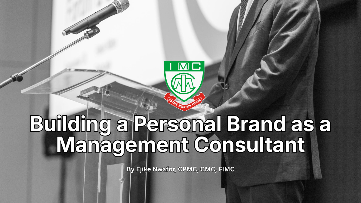Building a Personal Brand as a Management Consultant - Featured image