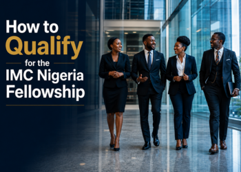 Banner for the post: How to Qualify for the IMC Nigeria fellowship